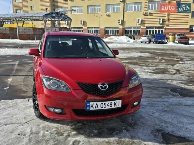 Красный Мазда 3, объемом двигателя 1.6 л и пробегом 202 тыс. км за 4500 $, фото 1 на Automoto.ua