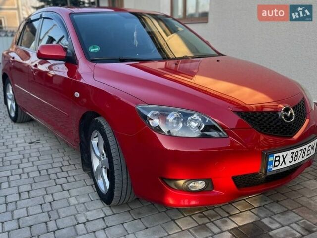 Красный Мазда 3, объемом двигателя 1.6 л и пробегом 143 тыс. км за 4500 $, фото 1 на Automoto.ua