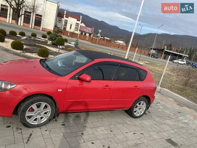 Красный Мазда 3, объемом двигателя 2 л и пробегом 276 тыс. км за 4300 $, фото 1 на Automoto.ua