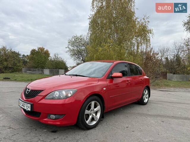 Мазда 3 2005 в Харькове на Automoto.ua Красный Мазда 3, объемом двигателя 1.6 л и пробегом 172 тыс. км за 5500 $, фото 1 на Automoto.ua