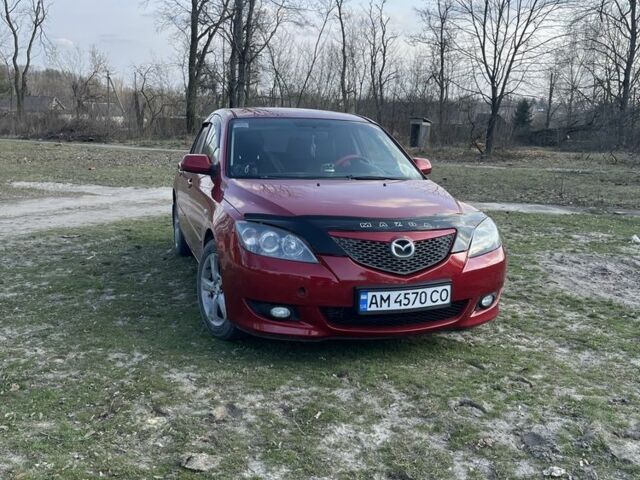 Красный Мазда 3, объемом двигателя 1.6 л и пробегом 290 тыс. км за 5500 $, фото 1 на Automoto.ua