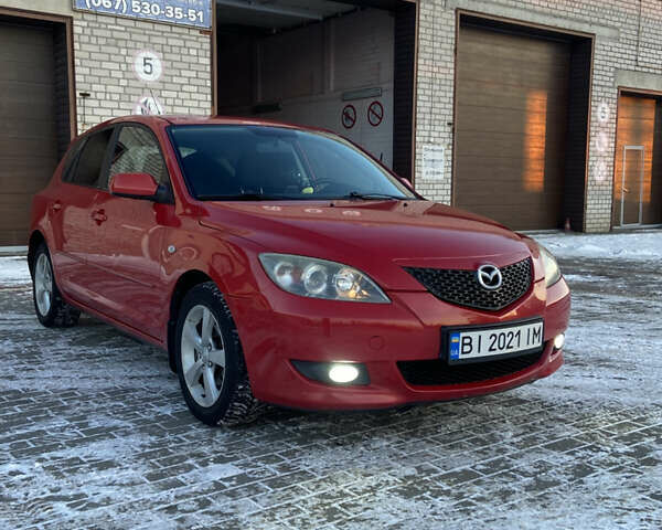 Червоний Мазда 3, об'ємом двигуна 1.6 л та пробігом 248 тис. км за 4750 $, фото 1 на Automoto.ua