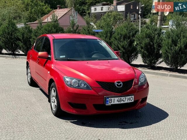 Красный Мазда 3, объемом двигателя 1.6 л и пробегом 314 тыс. км за 3000 $, фото 1 на Automoto.ua