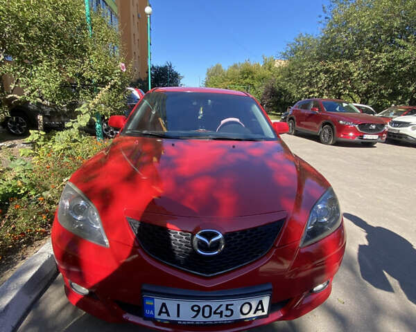 Красный Мазда 3, объемом двигателя 1.6 л и пробегом 248 тыс. км за 4700 $, фото 1 на Automoto.ua