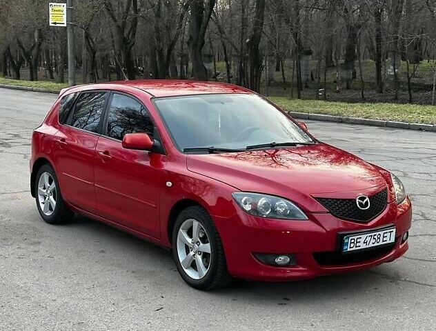 Красный Мазда 3, объемом двигателя 1.6 л и пробегом 166 тыс. км за 5300 $, фото 1 на Automoto.ua