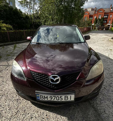 Красный Мазда 3, объемом двигателя 1.6 л и пробегом 146 тыс. км за 6300 $, фото 1 на Automoto.ua