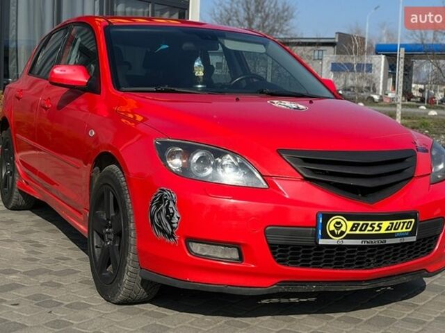 Червоний Мазда 3, об'ємом двигуна 2 л та пробігом 228 тис. км за 5600 $, фото 1 на Automoto.ua