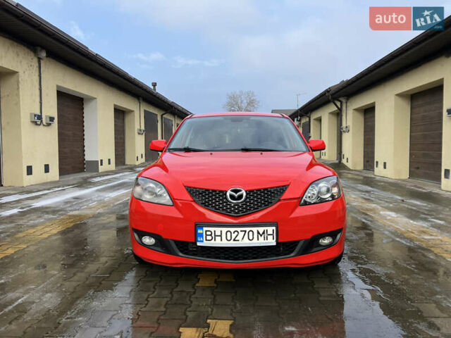Красный Мазда 3, объемом двигателя 1.6 л и пробегом 200 тыс. км за 6500 $, фото 1 на Automoto.ua