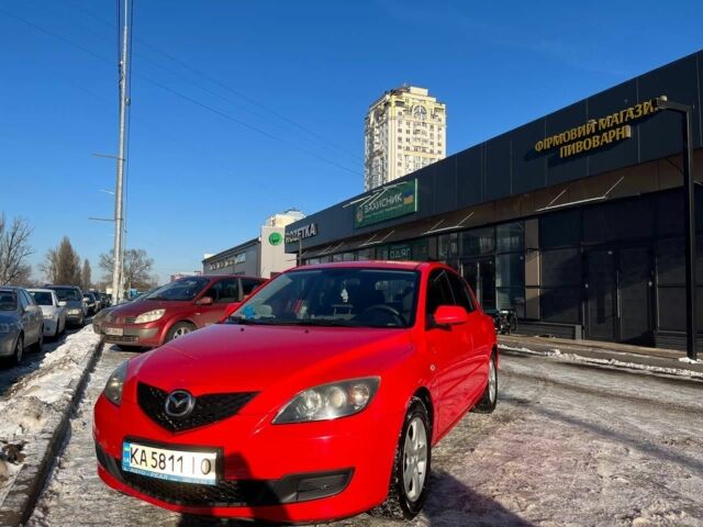 Червоний Мазда 3, об'ємом двигуна 1.6 л та пробігом 193 тис. км за 4800 $, фото 1 на Automoto.ua