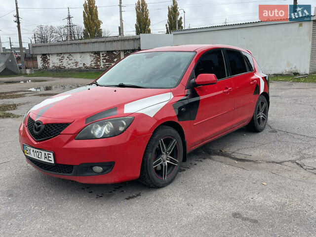 Мазда 3 2007 в Кременчуге на Automoto.ua Красный Мазда 3, объемом двигателя 1.6 л и пробегом 320 тыс. км за 5800 $, фото 1 на Automoto.ua