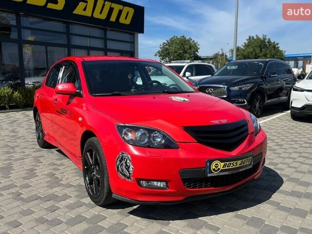 Красный Мазда 3, объемом двигателя 2 л и пробегом 242 тыс. км за 6000 $, фото 1 на Automoto.ua