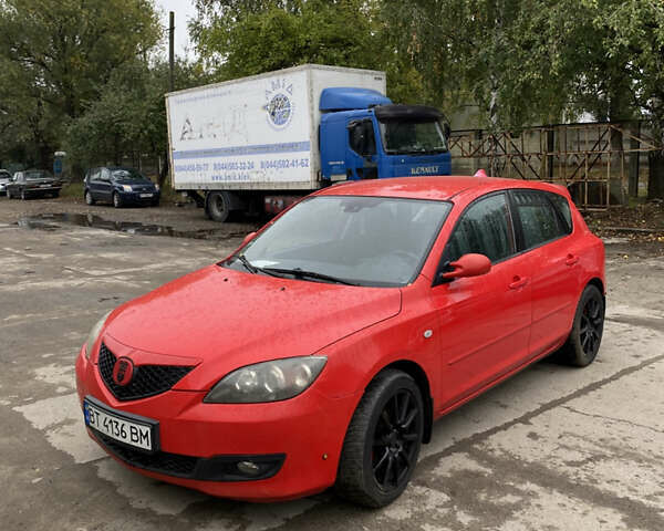 Червоний Мазда 3, об'ємом двигуна 1.6 л та пробігом 100 тис. км за 2500 $, фото 1 на Automoto.ua