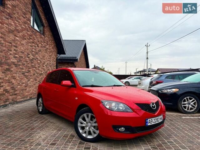 Красный Мазда 3, объемом двигателя 1.6 л и пробегом 215 тыс. км за 5900 $, фото 1 на Automoto.ua