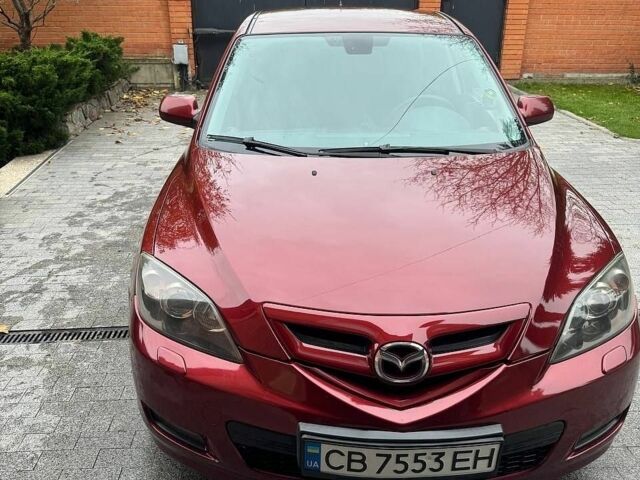 Красный Мазда 3, объемом двигателя 1.6 л и пробегом 131 тыс. км за 6200 $, фото 1 на Automoto.ua