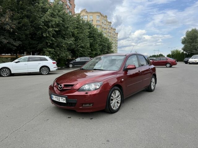 Красный Мазда 3, объемом двигателя 1.6 л и пробегом 271 тыс. км за 4255 $, фото 1 на Automoto.ua