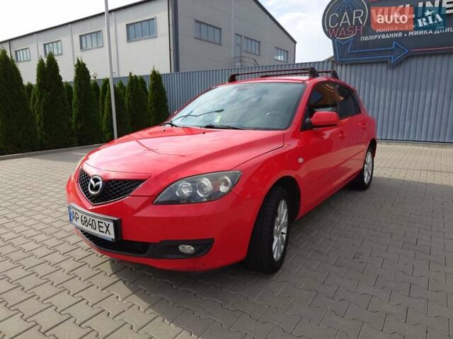 Красный Мазда 3, объемом двигателя 1.56 л и пробегом 291 тыс. км за 5400 $, фото 1 на Automoto.ua