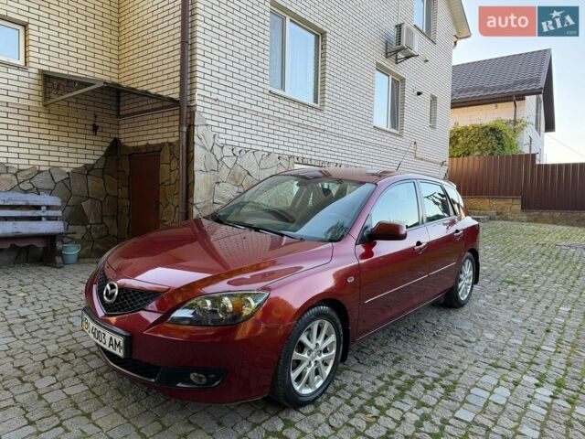 Красный Мазда 3, объемом двигателя 1.6 л и пробегом 95 тыс. км за 4200 $, фото 1 на Automoto.ua