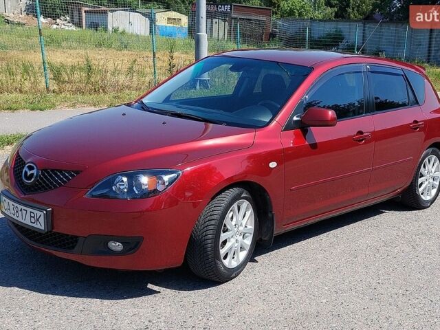 Красный Мазда 3, объемом двигателя 1.6 л и пробегом 237 тыс. км за 5350 $, фото 1 на Automoto.ua