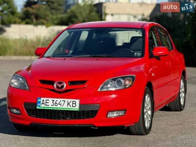 Красный Мазда 3, объемом двигателя 1.6 л и пробегом 190 тыс. км за 6699 $, фото 1 на Automoto.ua