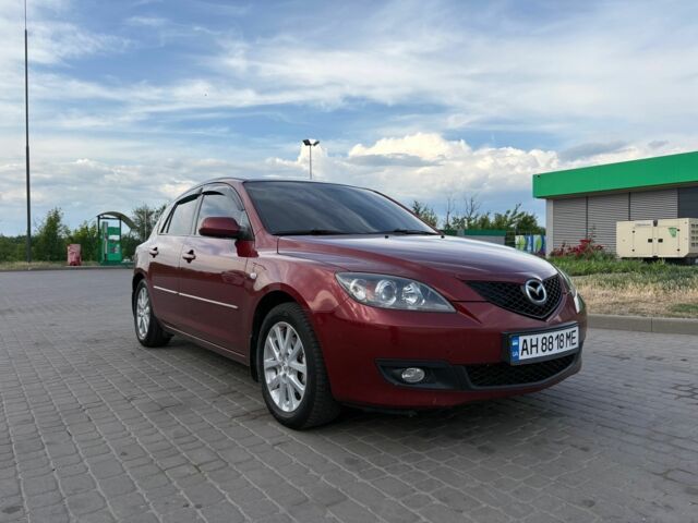 Красный Мазда 3, объемом двигателя 1.6 л и пробегом 215 тыс. км за 6500 $, фото 1 на Automoto.ua