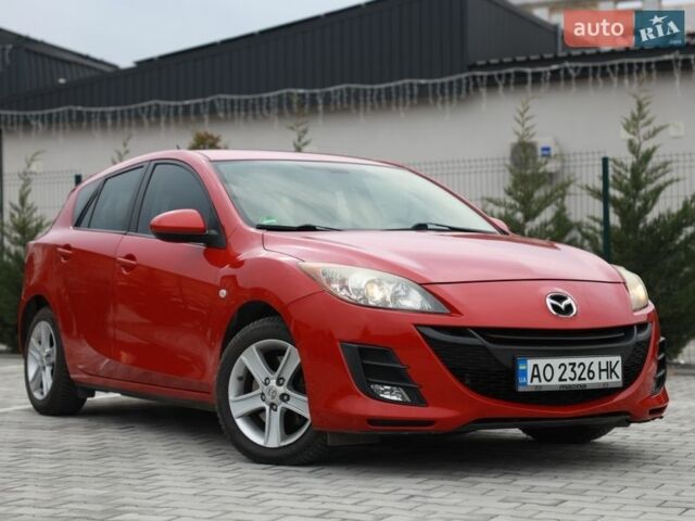 Красный Мазда 3, объемом двигателя 2.2 л и пробегом 226 тыс. км за 6499 $, фото 1 на Automoto.ua