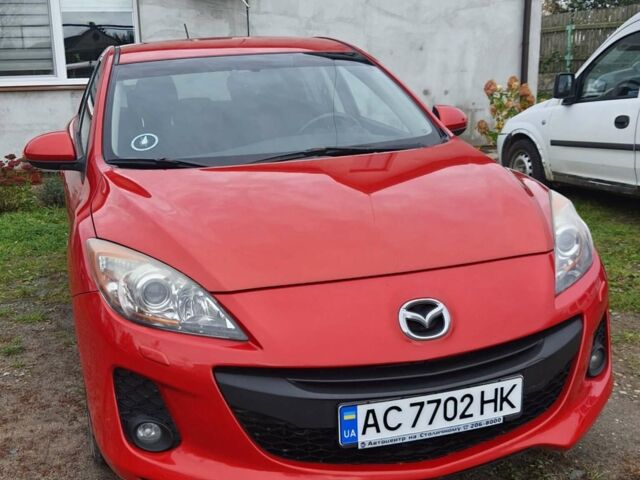 Красный Мазда 3, объемом двигателя 1.6 л и пробегом 194 тыс. км за 9100 $, фото 1 на Automoto.ua