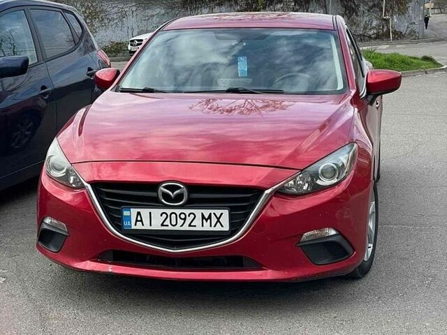 Красный Мазда 3, объемом двигателя 2 л и пробегом 186 тыс. км за 9500 $, фото 1 на Automoto.ua