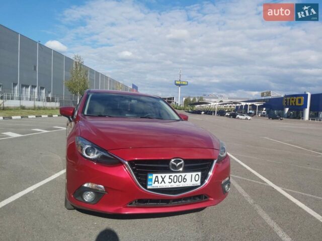 Красный Мазда 3, объемом двигателя 2.49 л и пробегом 157 тыс. км за 13300 $, фото 1 на Automoto.ua
