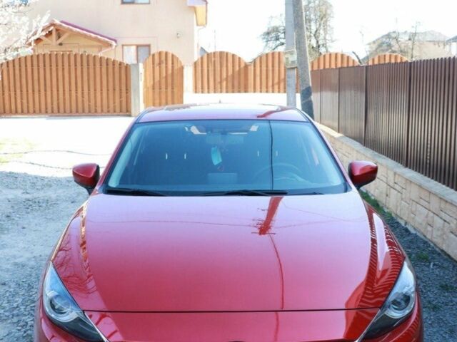 Красный Мазда 3, объемом двигателя 2 л и пробегом 82 тыс. км за 9800 $, фото 1 на Automoto.ua