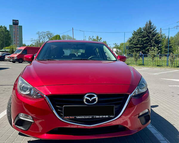Красный Мазда 3, объемом двигателя 2 л и пробегом 120 тыс. км за 11400 $, фото 1 на Automoto.ua