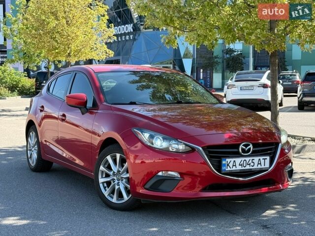 Красный Мазда 3, объемом двигателя 2 л и пробегом 142 тыс. км за 9300 $, фото 1 на Automoto.ua