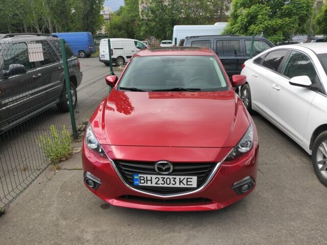 Красный Мазда 3, объемом двигателя 2 л и пробегом 45 тыс. км за 13800 $, фото 1 на Automoto.ua