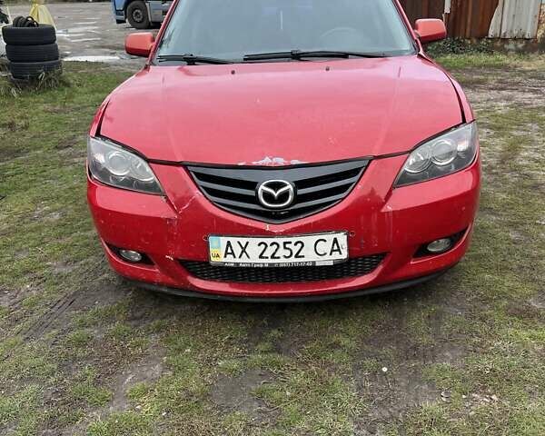 Мазда 3 2004 в Киеве на Automoto.ua Красный Мазда 3, объемом двигателя 1.6 л и пробегом 270 тыс. км за 2750 $, фото 1 на Automoto.ua