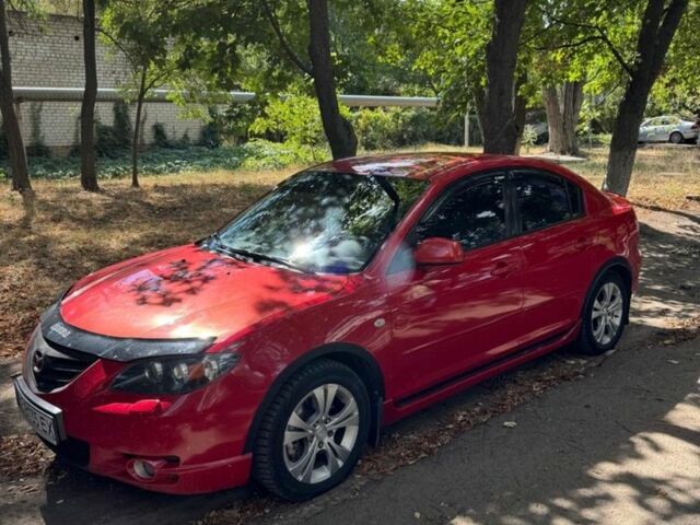 Червоний Мазда 3, об'ємом двигуна 2 л та пробігом 240 тис. км за 3800 $, фото 1 на Automoto.ua