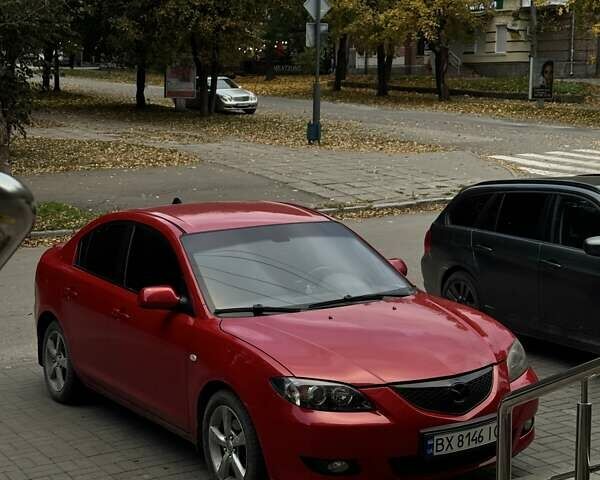 Красный Мазда 3, объемом двигателя 1.6 л и пробегом 270 тыс. км за 4200 $, фото 1 на Automoto.ua
