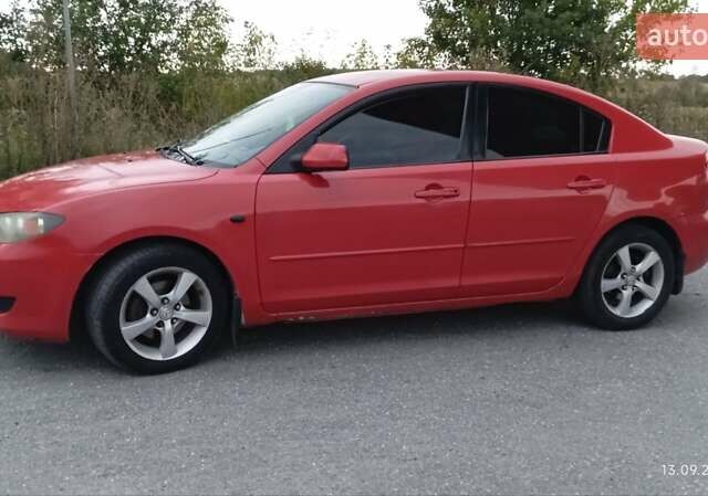 Червоний Мазда 3, об'ємом двигуна 2 л та пробігом 167 тис. км за 4500 $, фото 1 на Automoto.ua