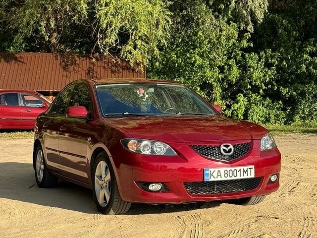 Красный Мазда 3, объемом двигателя 2 л и пробегом 179 тыс. км за 6200 $, фото 1 на Automoto.ua