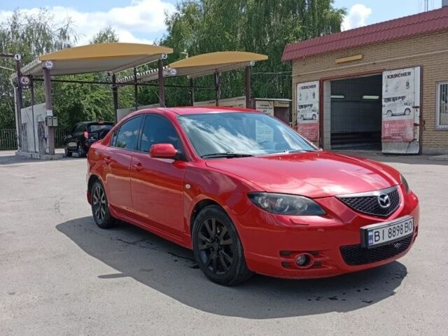 Червоний Мазда 3, об'ємом двигуна 2 л та пробігом 3 тис. км за 4459 $, фото 1 на Automoto.ua