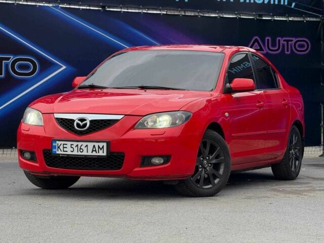 Красный Мазда 3, объемом двигателя 1.6 л и пробегом 227 тыс. км за 3699 $, фото 1 на Automoto.ua