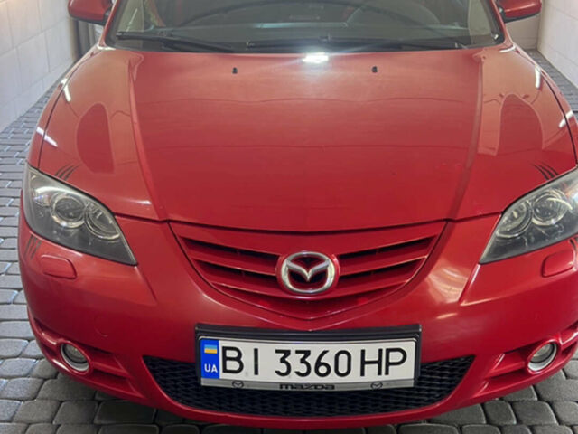 Червоний Мазда 3, об'ємом двигуна 2 л та пробігом 290 тис. км за 3700 $, фото 1 на Automoto.ua