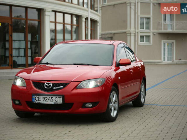 Красный Мазда 3, объемом двигателя 1.6 л и пробегом 350 тыс. км за 4250 $, фото 1 на Automoto.ua