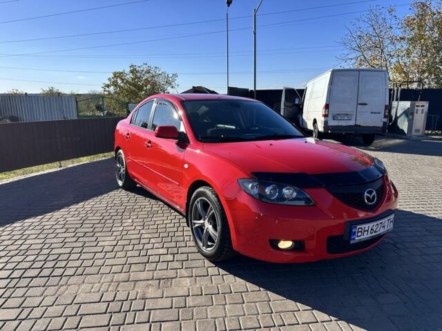 Мазда 3 2007 в Одессе на Automoto.ua Красный Мазда 3, объемом двигателя 1.6 л и пробегом 214 тыс. км за 5700 $, фото 1 на Automoto.ua