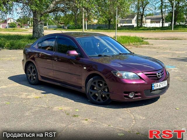 Красный Мазда 3, объемом двигателя 2 л и пробегом 250 тыс. км за 4200 $, фото 1 на Automoto.ua