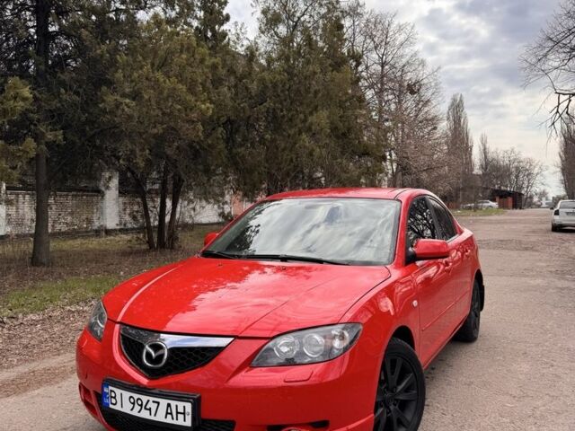 Красный Мазда 3, объемом двигателя 1.6 л и пробегом 270 тыс. км за 4600 $, фото 1 на Automoto.ua