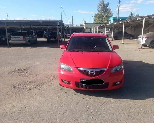 Красный Мазда 3, объемом двигателя 1.6 л и пробегом 154 тыс. км за 6700 $, фото 1 на Automoto.ua