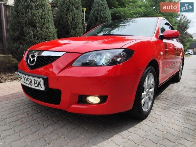 Красный Мазда 3, объемом двигателя 1.6 л и пробегом 122 тыс. км за 6500 $, фото 1 на Automoto.ua