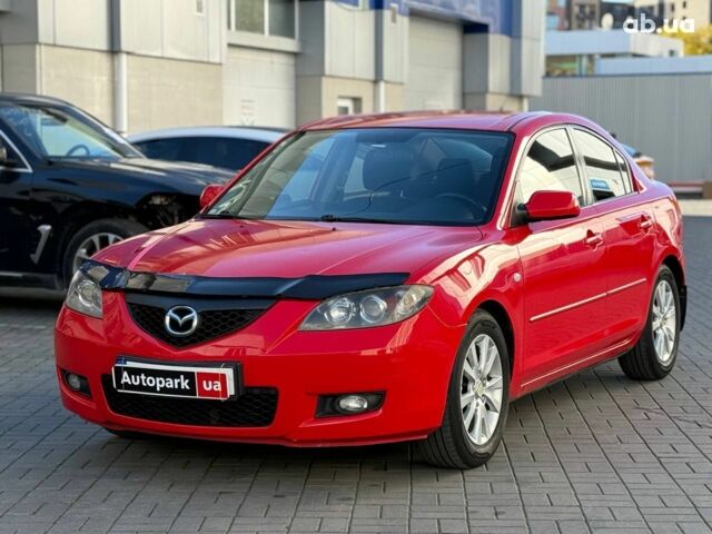 Мазда 3 2007 в Одессе на Automoto.ua Красный Мазда 3, объемом двигателя 1.6 л и пробегом 229 тыс. км за 6290 $, фото 1 на Automoto.ua