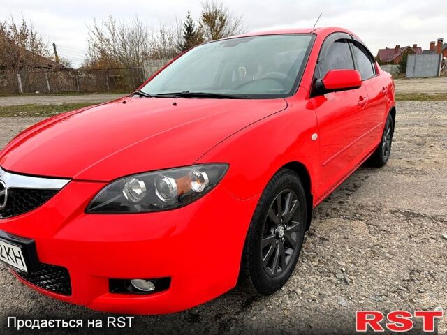 Красный Мазда 3, объемом двигателя 1.6 л и пробегом 154 тыс. км за 6700 $, фото 1 на Automoto.ua
