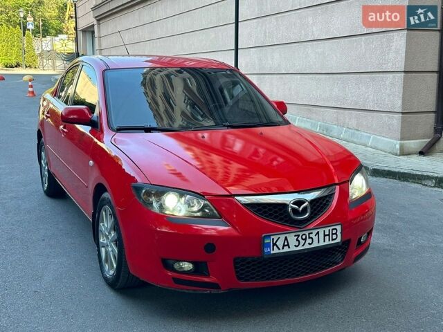 Красный Мазда 3, объемом двигателя 1.6 л и пробегом 240 тыс. км за 4950 $, фото 1 на Automoto.ua