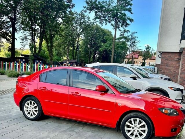 Красный Мазда 3, объемом двигателя 1.6 л и пробегом 240 тыс. км за 6200 $, фото 1 на Automoto.ua